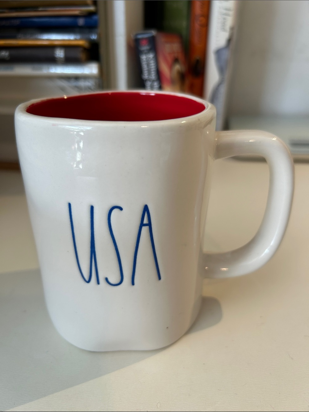 Rae Dunn USA MUG, New without tags
